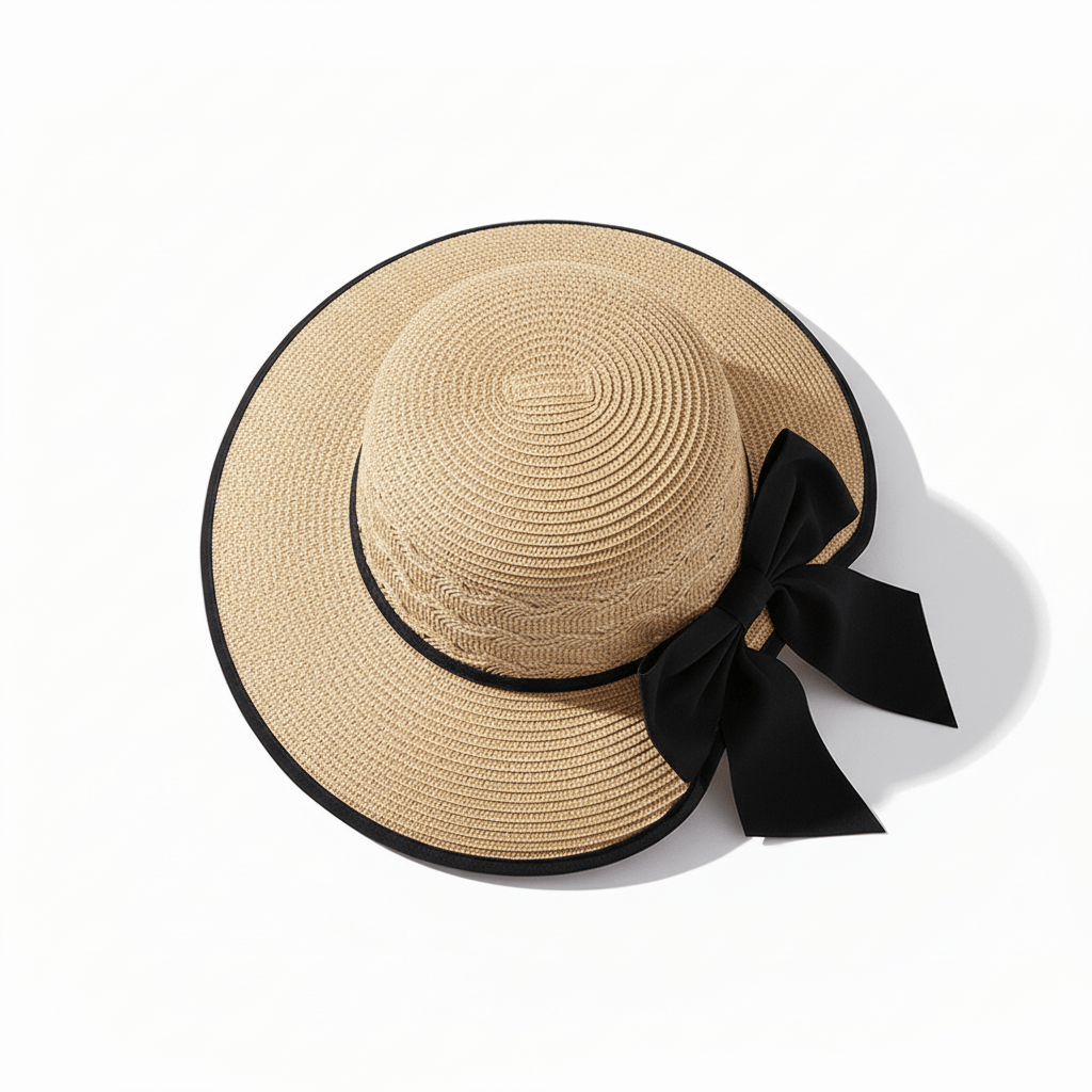 Chapeau de Paille Large Visière Plage
