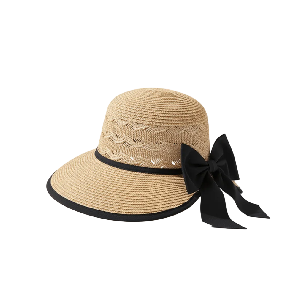 Chapeau de Paille Large Visière Plage