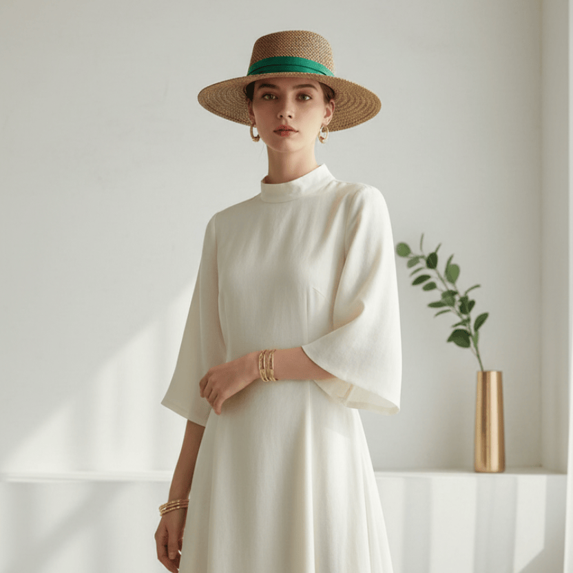 Chapeau de Paille Mixte Ajustable