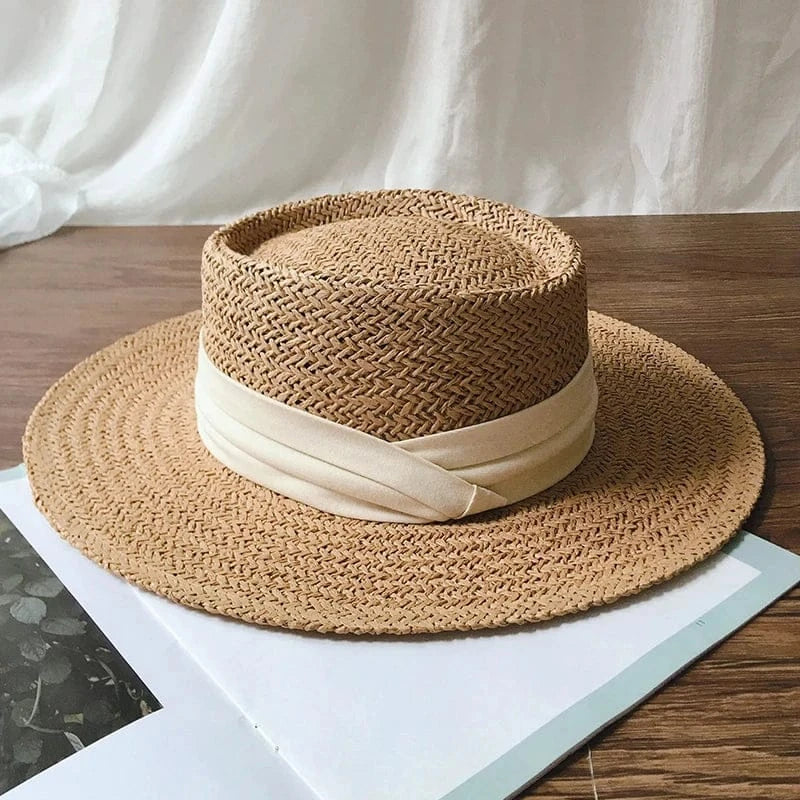 Chapeau de Paille Mixte Ajustable