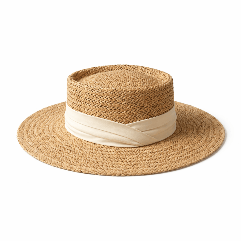 Chapeau de Paille Mixte Ajustable