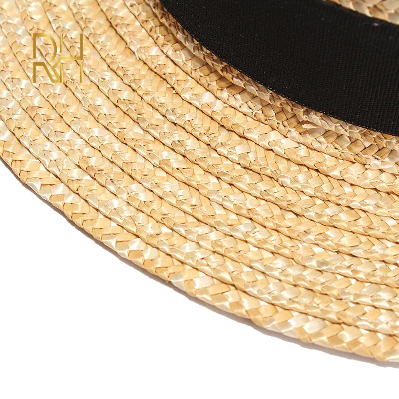 Chapeau de Paille Mode Canotier
