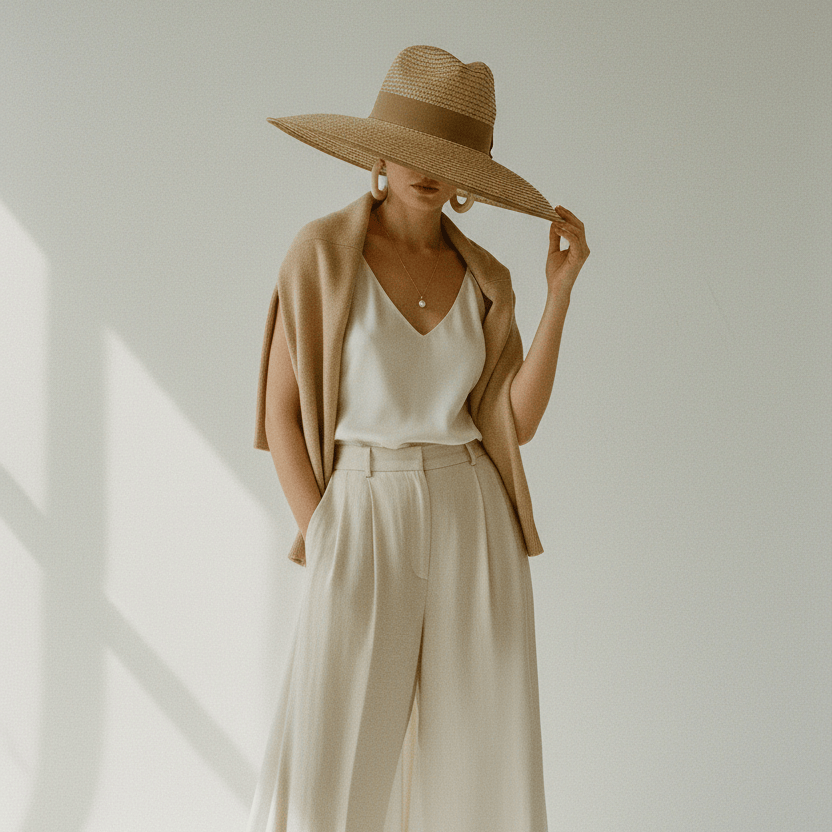 Chapeau de Paille Multifonction