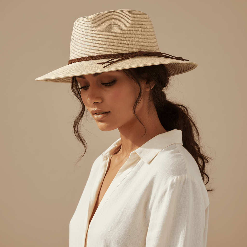 Chapeau de Paille Pliable