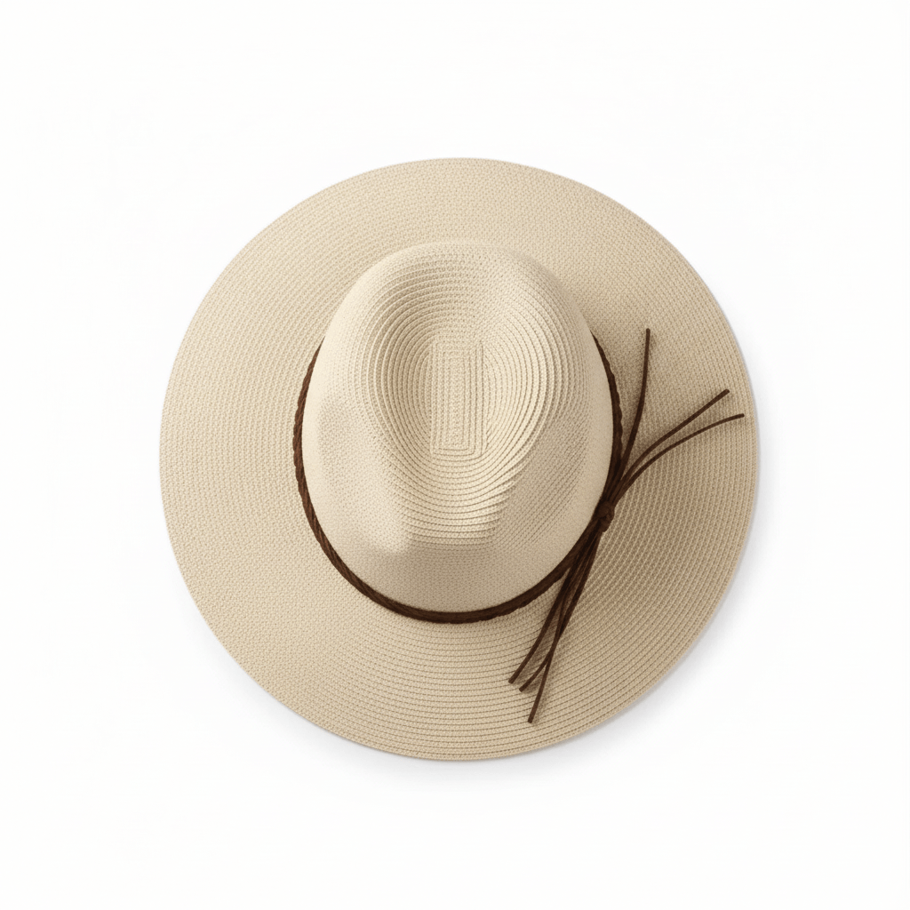 Chapeau de Paille Pliable