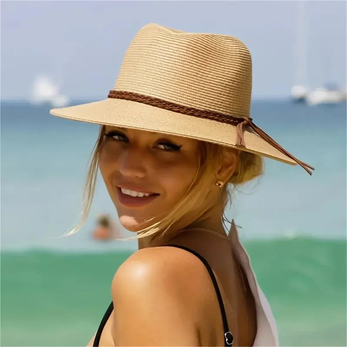 Chapeau de Paille Pliable
