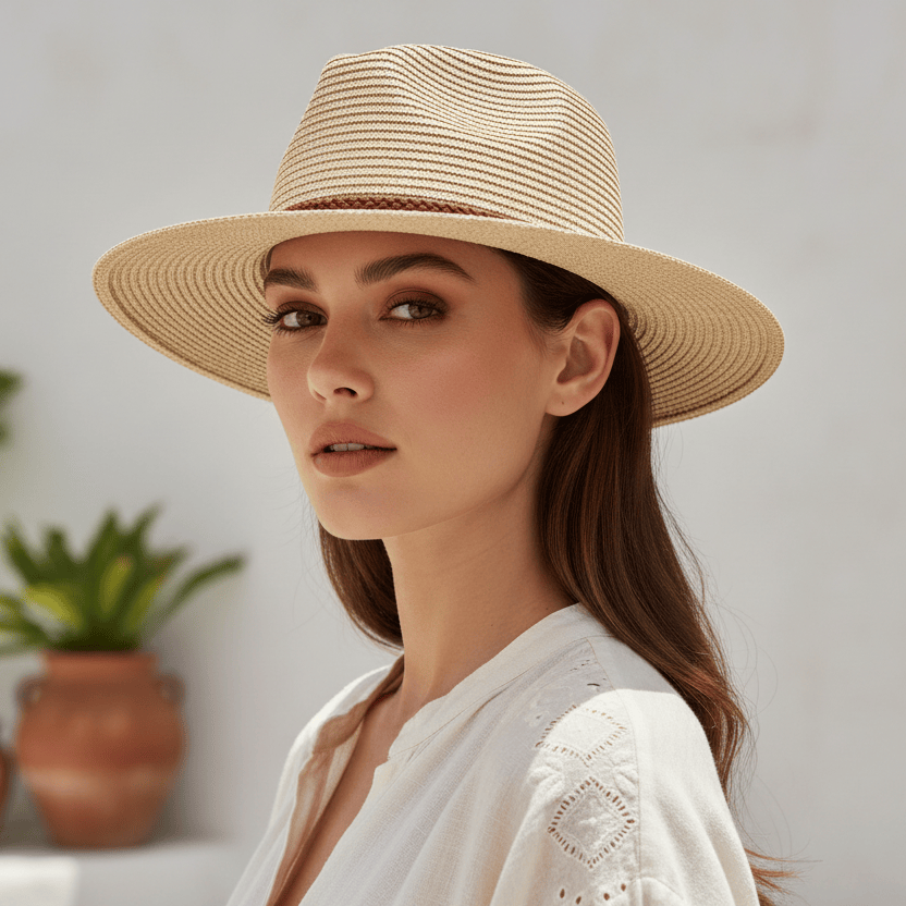 Chapeau de Paille Pliable Confort