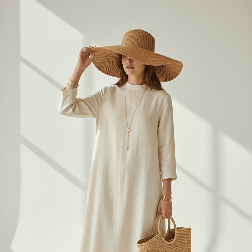Chapeau de Paille Protection Solaire Optimale