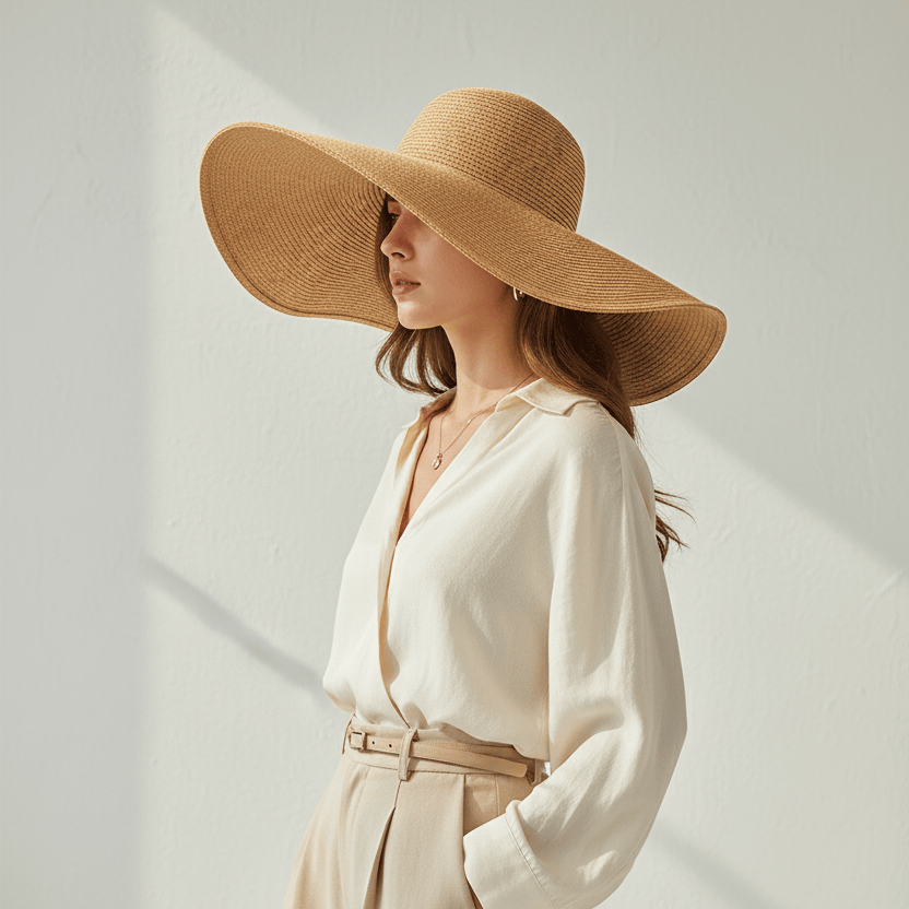 Chapeau de Paille Protection Solaire Optimale