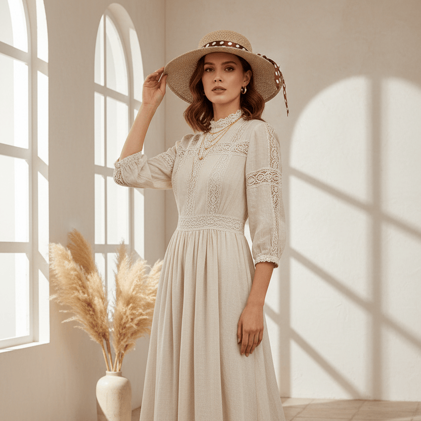 Chapeau de Paille Ruban Plage