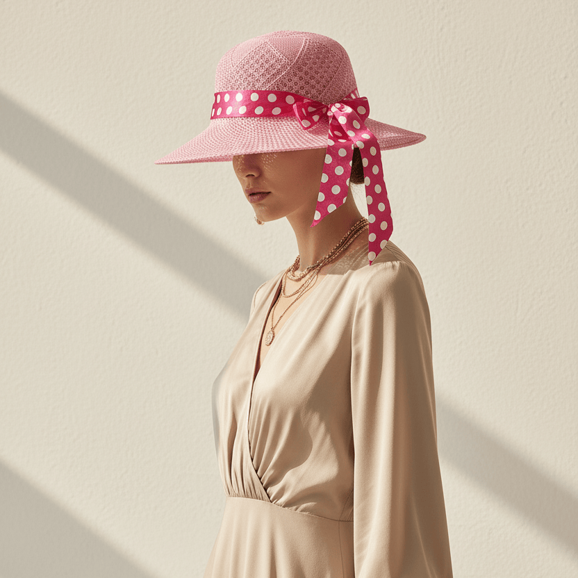 Chapeau de Paille Ruban Plage
