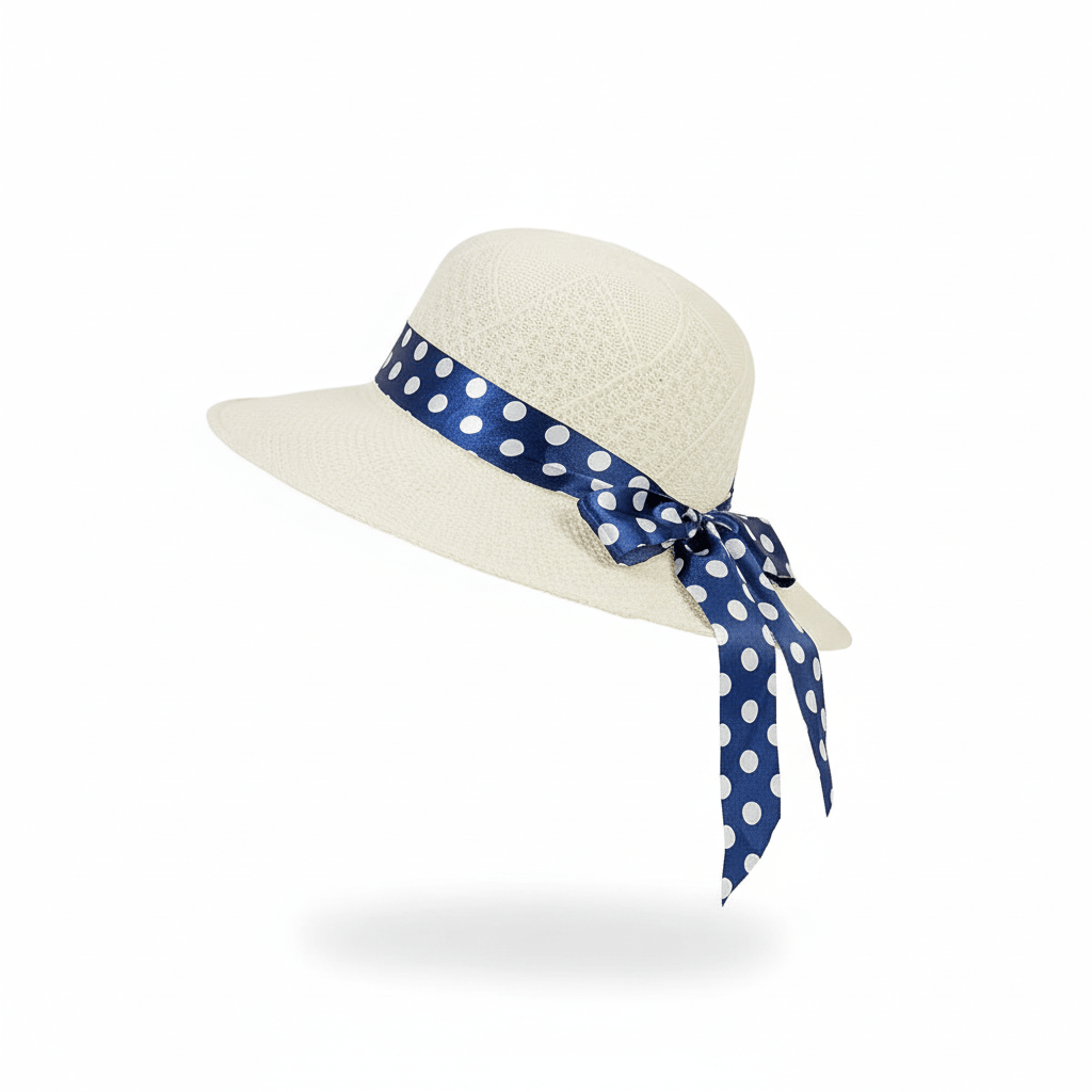 Chapeau de Paille Ruban Plage