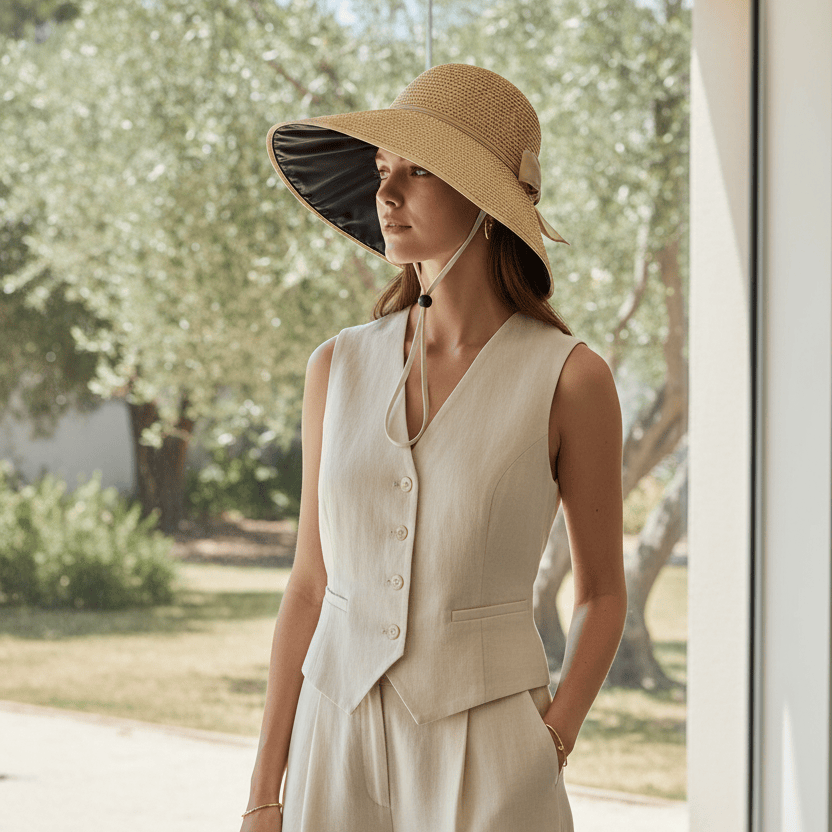 Chapeau de Paille Style Vacances