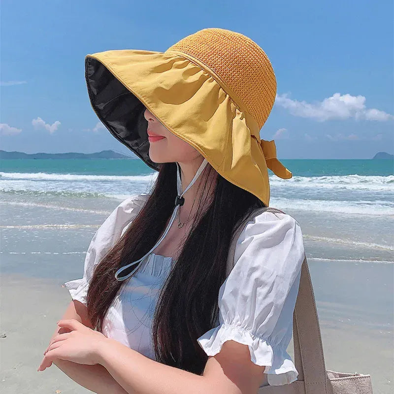 Chapeau de Paille Style Vacances
