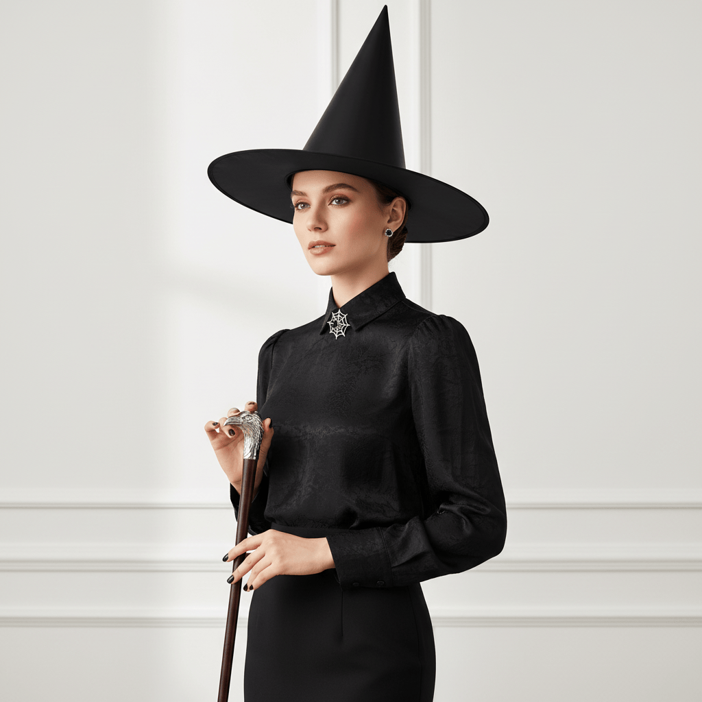 Chapeau de Sorcière Noir