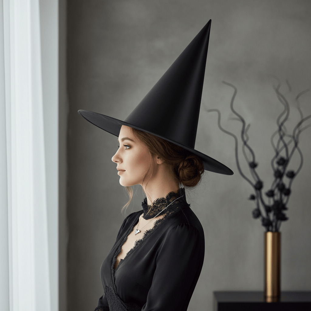 Chapeau de Sorcière Noir