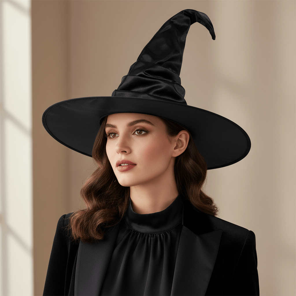 Chapeau de Sorcière Pointu