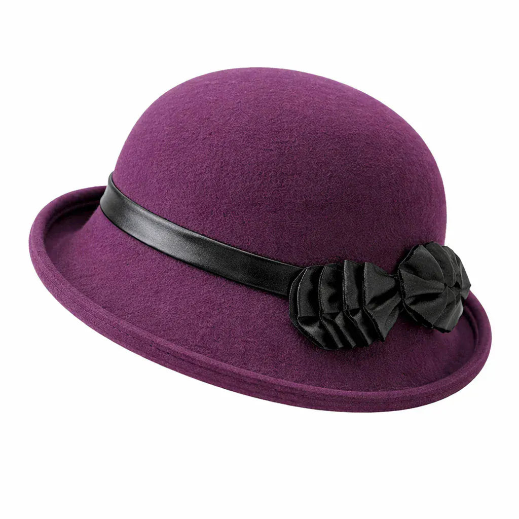 Chapeau en Laine Cloche Melon