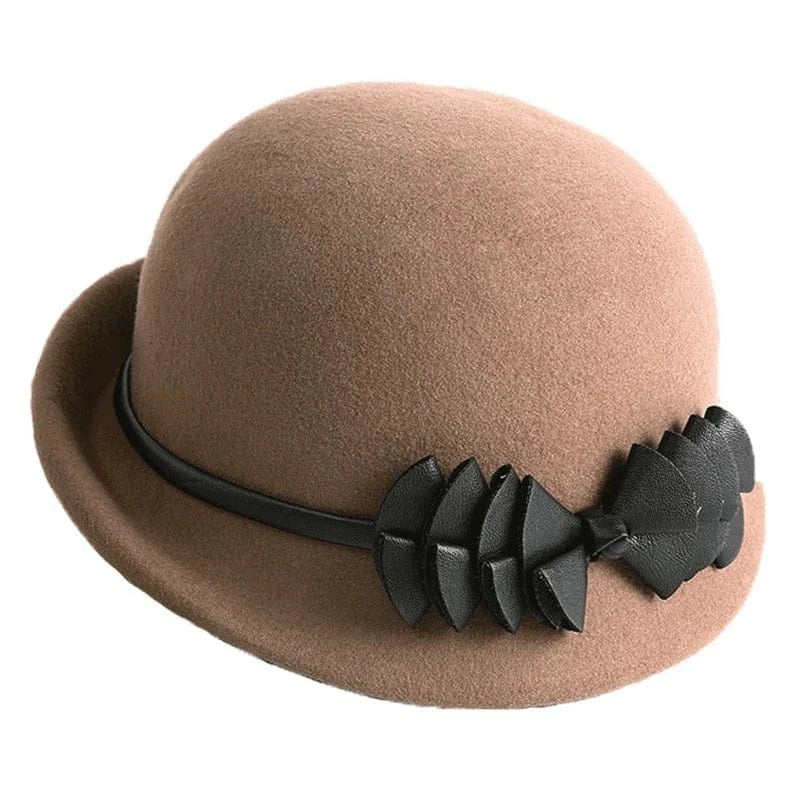 Chapeau en Laine Cloche Melon