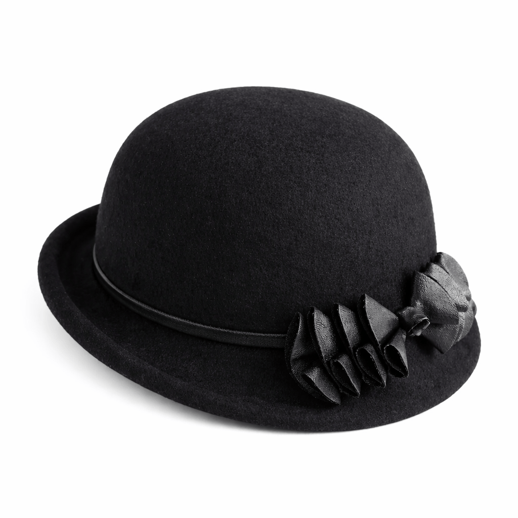 Chapeau en Laine Cloche Melon