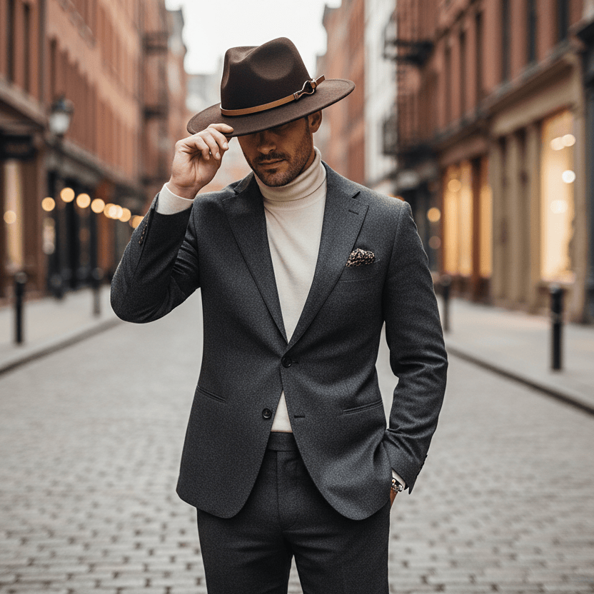 Chapeau Fedora Chic Polyvalent