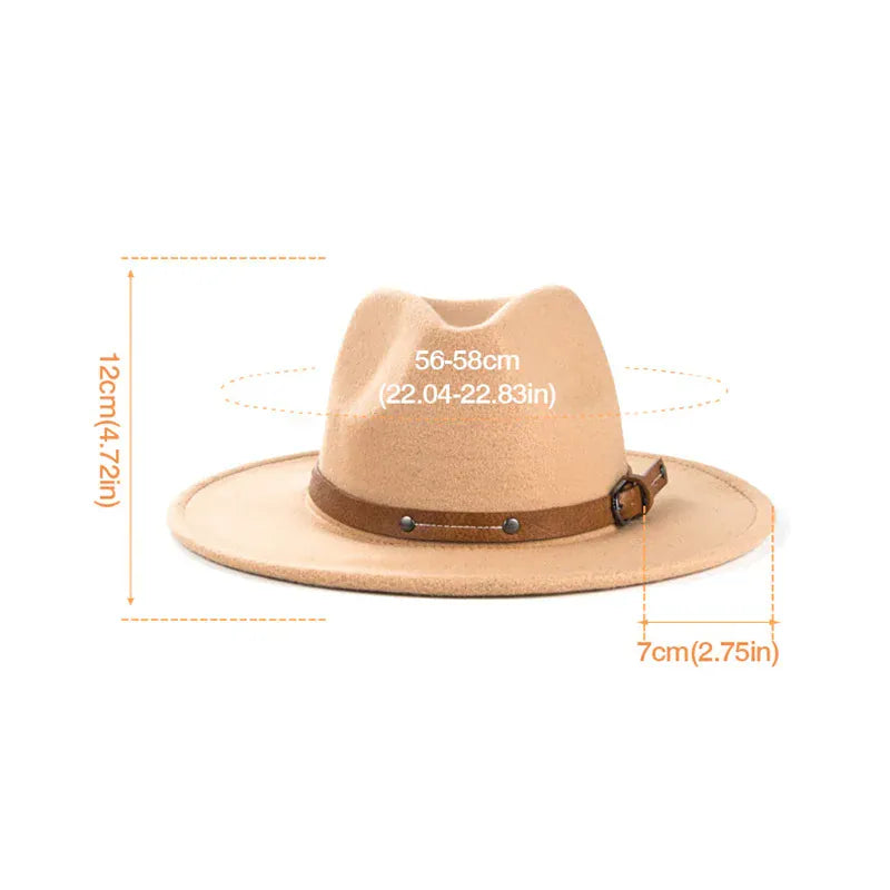 Chapeau Fedora Chic Polyvalent