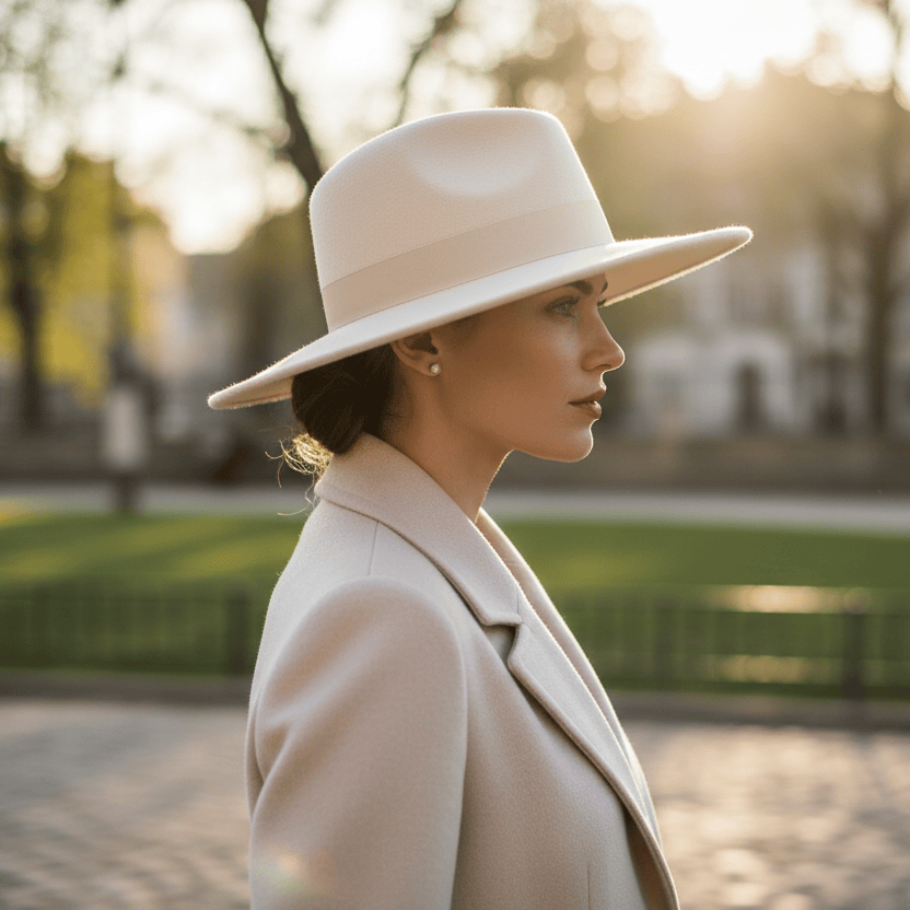 Chapeau Fedora Coloré Coton
