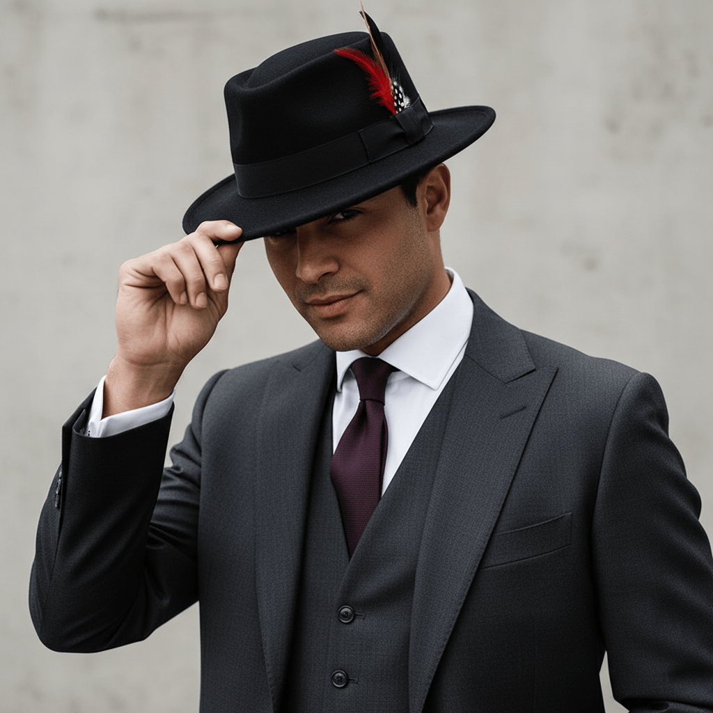 Chapeau Fedora Coton à Plume