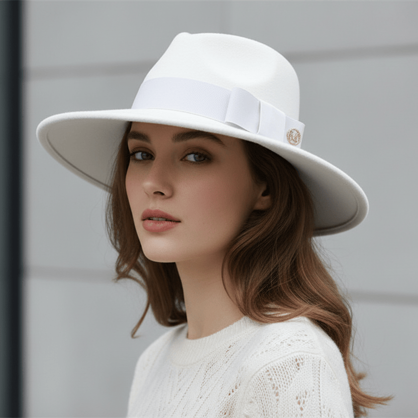 Chapeau Fedora Coton Femme