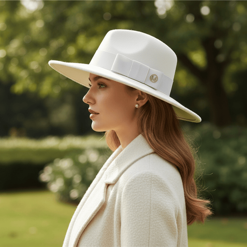 Chapeau Fedora Coton Femme