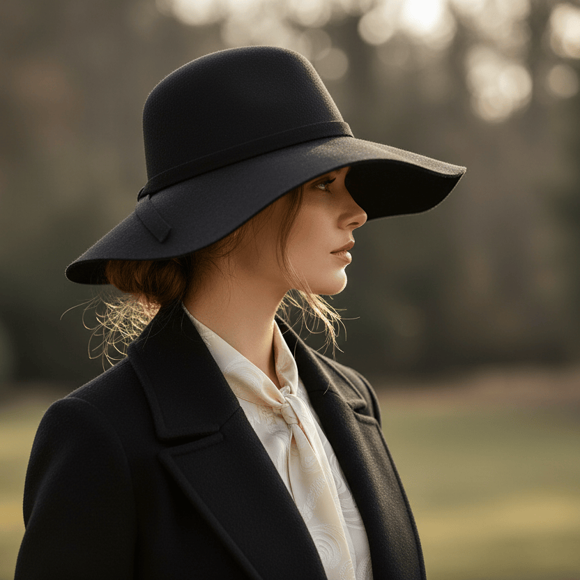 Chapeau Fedora Femme Rond Classe