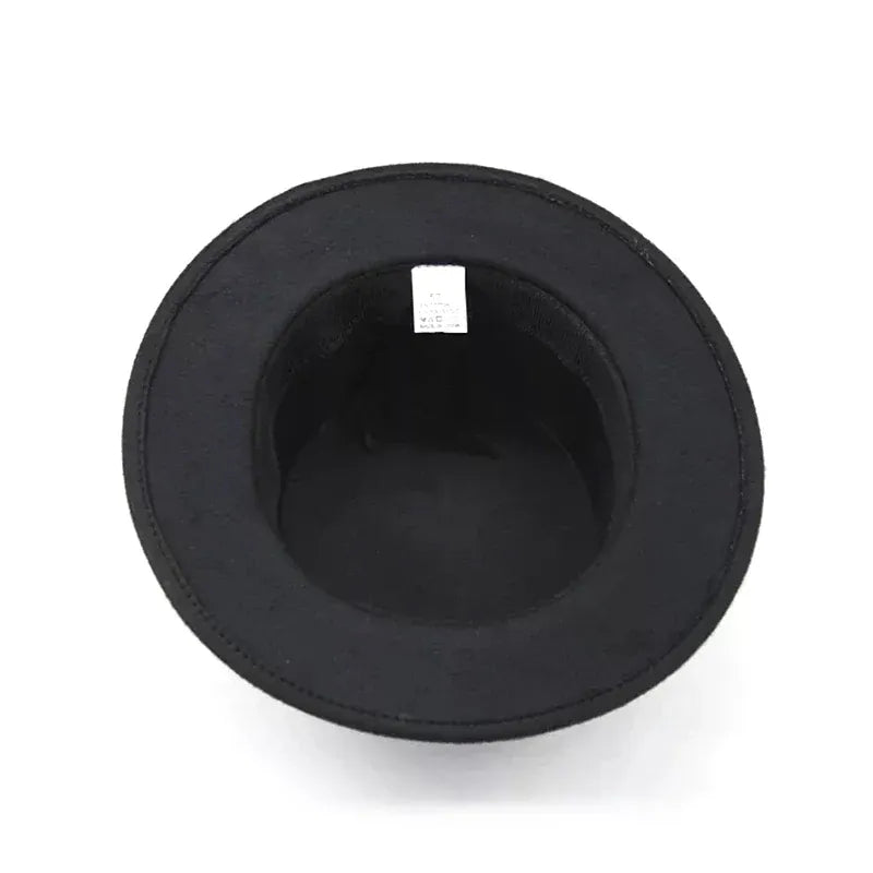 Chapeau Fedora Plat Classique Chic