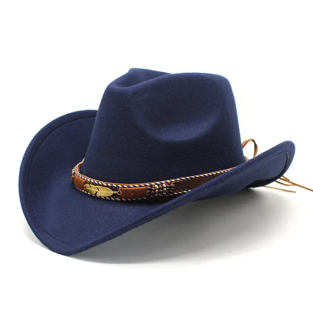 Chapeau Fedora Style British Plume