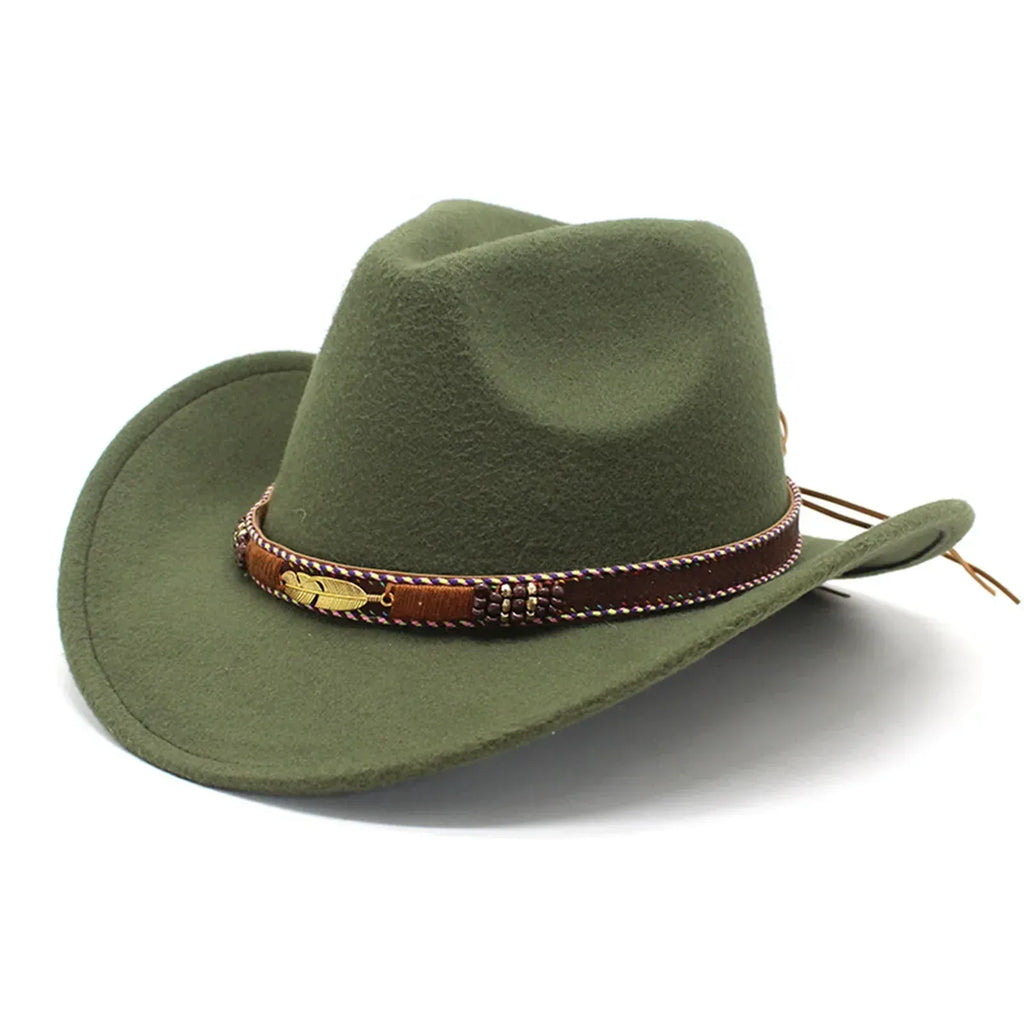 Chapeau Fedora Style British Plume