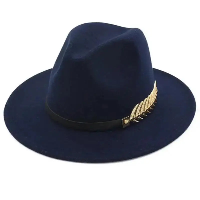 Chapeau Fedora Style Plume