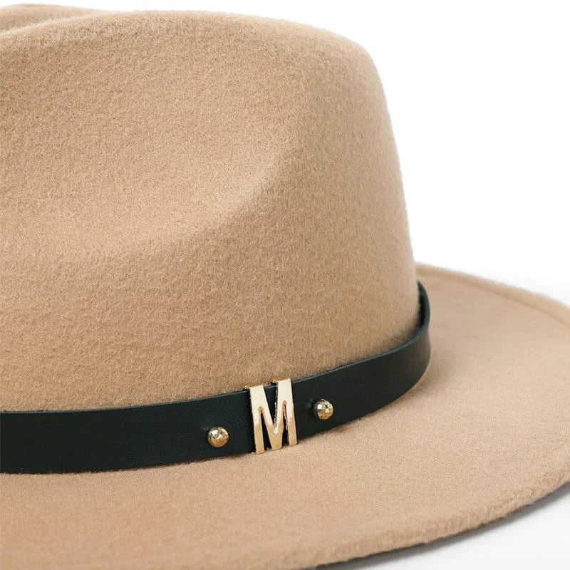 Chapeau Fedora Suede Simple Chic