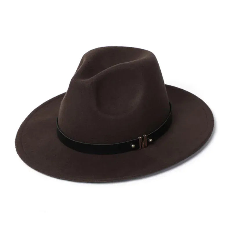 Chapeau Fedora Suede Simple Chic