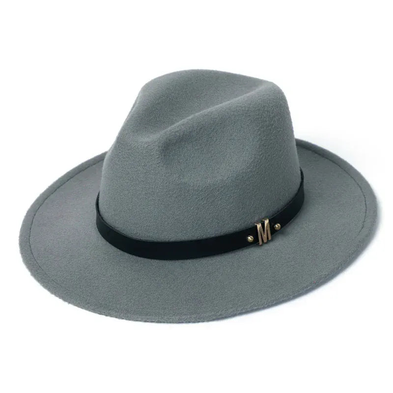 Chapeau Fedora Suede Simple Chic
