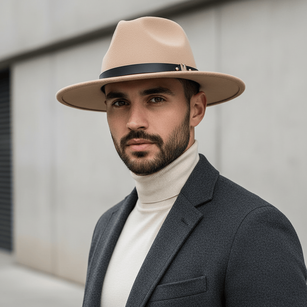 Chapeau Fedora Suede Simple Chic