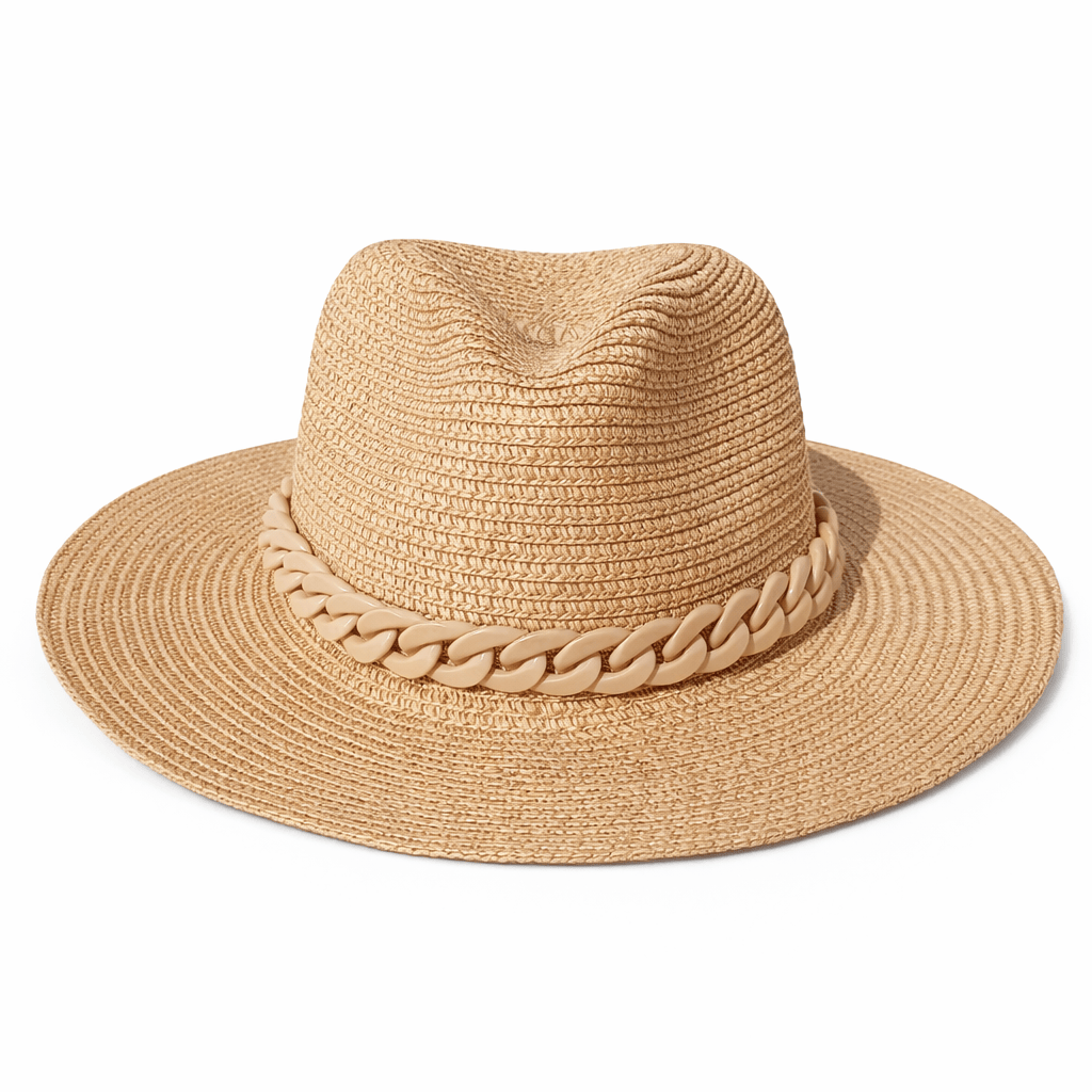Chapeau Fedora Tressé