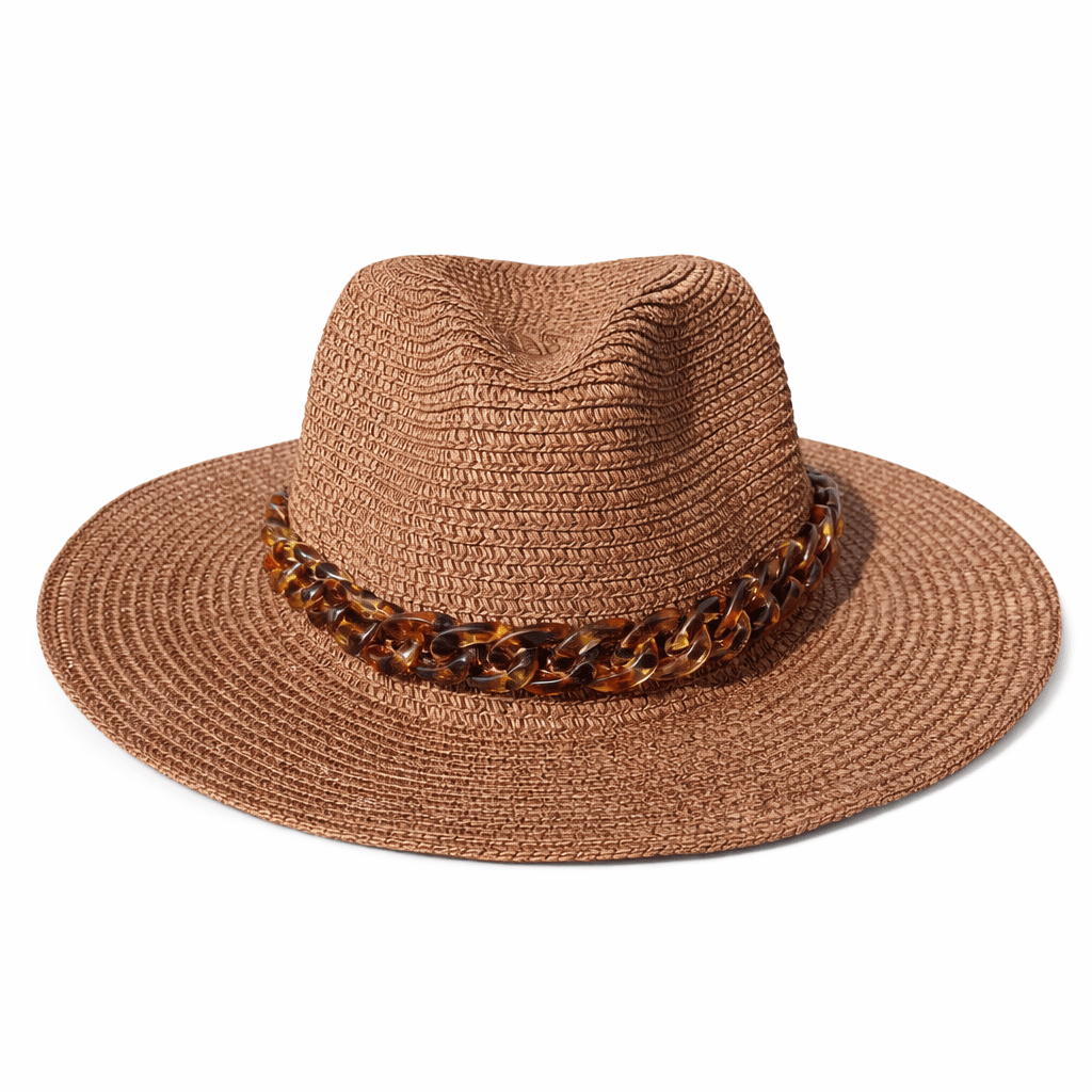 Chapeau Fedora Tressé