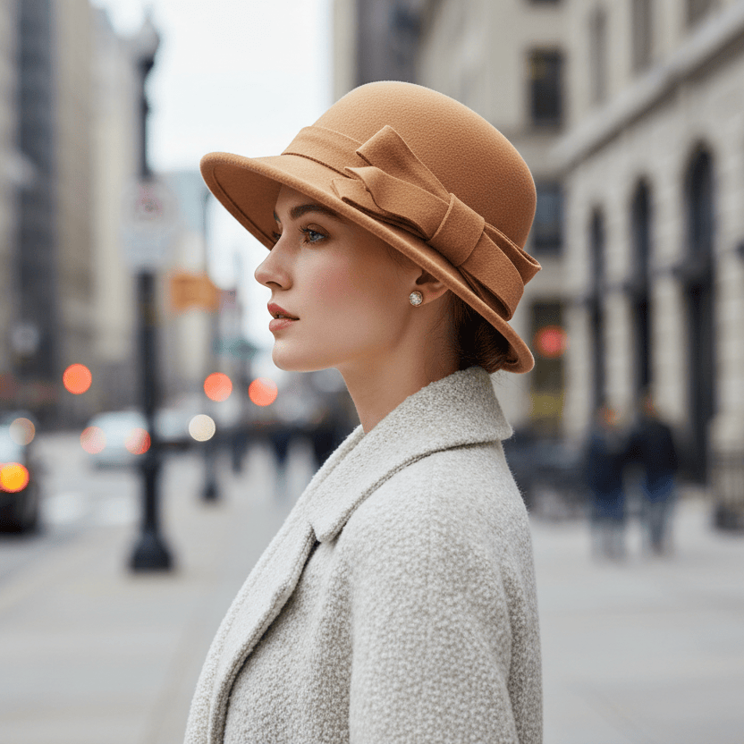Chapeau Melon Cloche Femme Beauty Chic