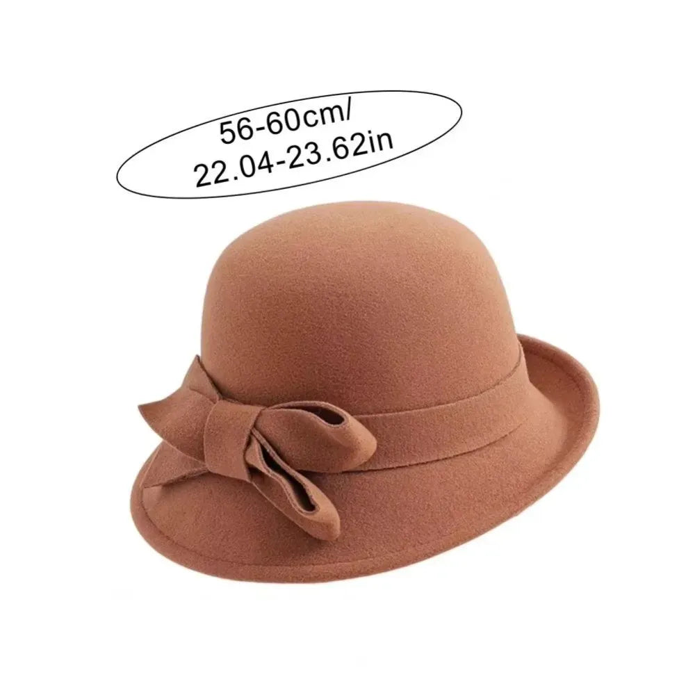 Chapeau Melon Cloche Femme Charme Chic