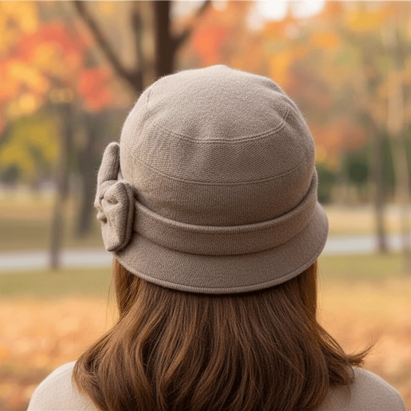 Chapeau Melon Cloche Femme Hiver