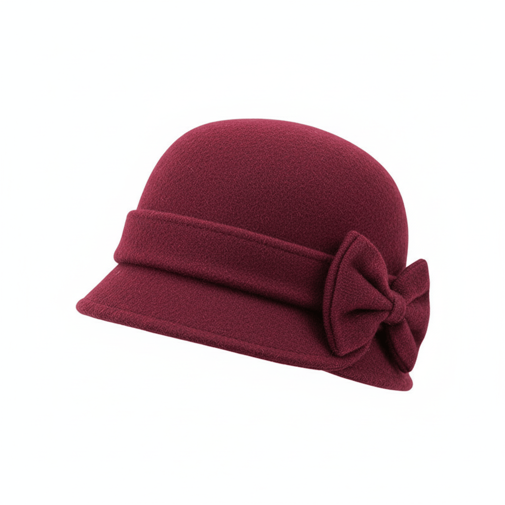 Chapeau Melon Cloche Femme Hiver