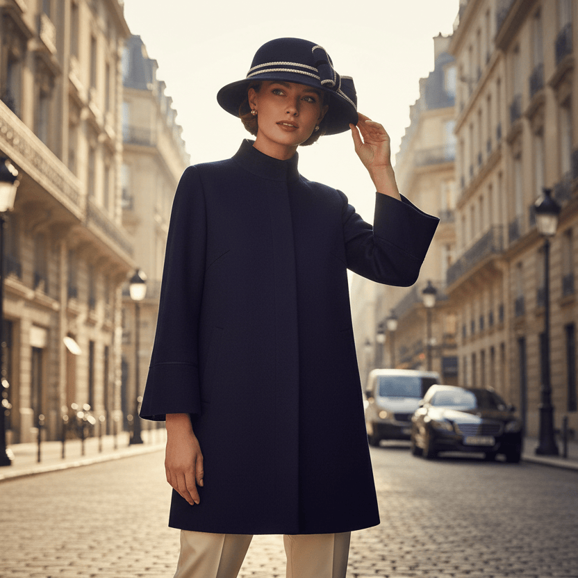 Chapeau Melon Cloche Femme Noeud Hiver