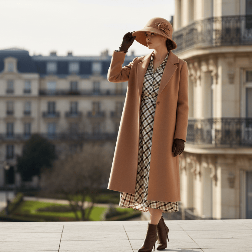 Chapeau Melon Cloche Femme Style British