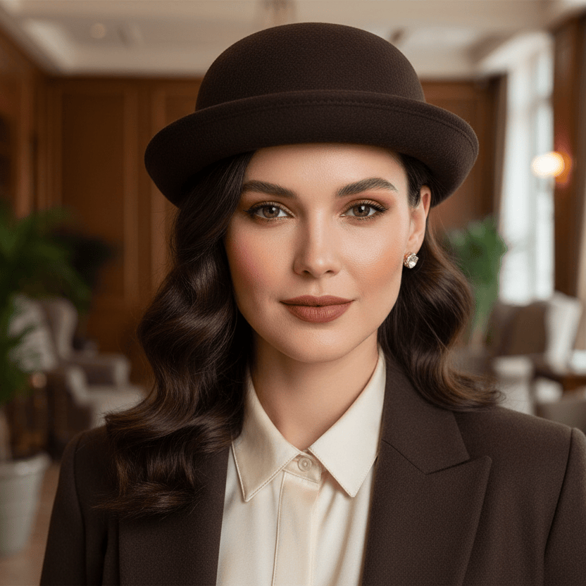 Chapeau Melon Raffiné