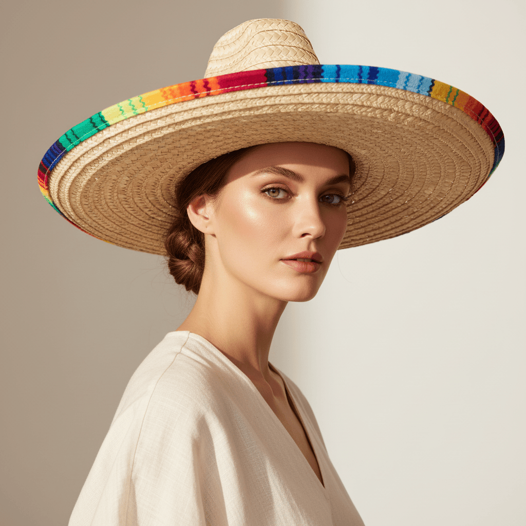 Chapeau Mexicain Brodé