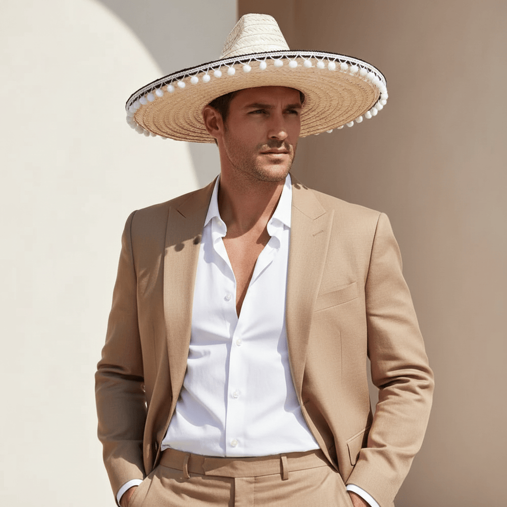 Chapeau Mexicain en Paille